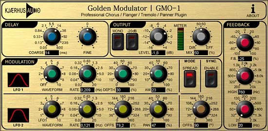 kjaerhus golden audio plugins