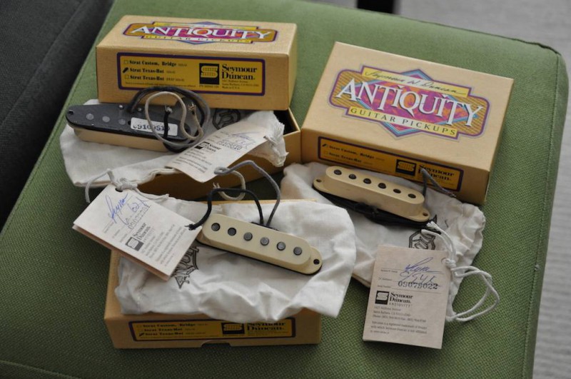 Sold - Seymour Duncan Antiquity Texas Hot Strat set | The Gear Page