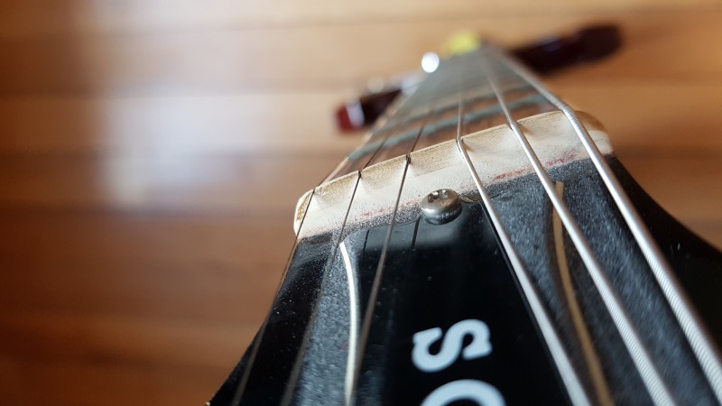 Limes pour sillet dpour le régler et réparer les guitares